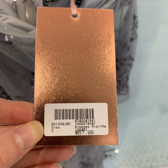 Full Length Off Shoulder Dress - Picture 9 of 9